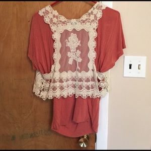 Lace vest